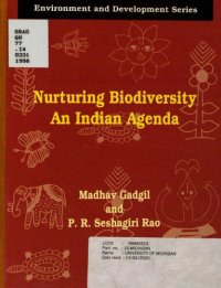 cover of the book Nurturing Biodiversity : An Indian Agenda