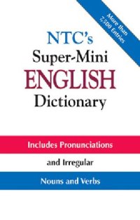 cover of the book NTC's Super-Mini English Dictionary