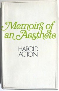 cover of the book Memoirs of an Aesthete