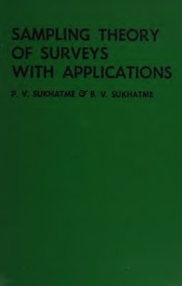 cover of the book Sampling Theory of Surveys with Applications