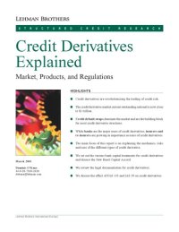 cover of the book Credit Derivatives Explained