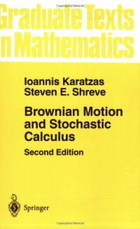 cover of the book Brownian motion and stochastic calculus