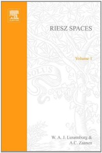 cover of the book Riesz spaces