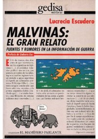 cover of the book Malvinas: el gran relato : fuentes y rumores en la información de guerra