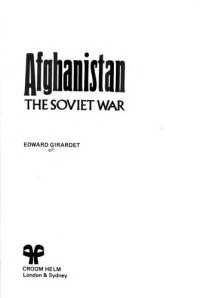 cover of the book Afghanistan : The Soviet War