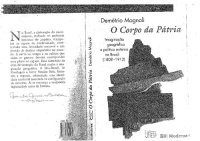 cover of the book O corpo da pátria: imaginação geográfica e política externa no Brasil, 1808-1912