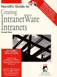 cover of the book Novell’s guide to creating IntranetWare Intranets