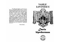 cover of the book Dacia Hiperboreana