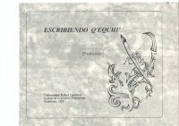 cover of the book Escribiendo Qʼeqchiʼ