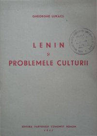 cover of the book Lenin și problemele culturii