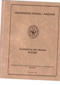 cover of the book Gramática del Idioma Kʼicheʼ