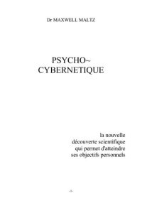 cover of the book Psycho-cybernétique