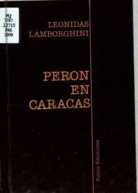 cover of the book Perón en Caracas