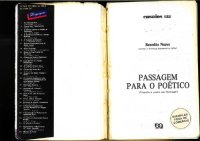 cover of the book Passagem para o poético: filosofia e poesia em Heidegger