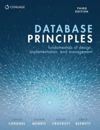 cover of the book Database Principles: Fundamentals of Design, Implementation, and Management