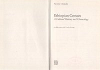 cover of the book Ethiopian crosses. A cultural history and chronology