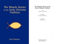 cover of the book The Miracle Stories of the Early Christian Tradition