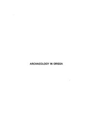 cover of the book Archaeology of Orissa, V.2