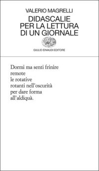 cover of the book Didascalie per la lettura di un giornale