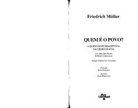 cover of the book Quem é o povo? A questão fundamental da democracia