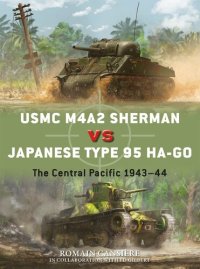 cover of the book USMC M4A2 Sherman versus Japanese Type 95 HA-GO: Central Pacific 1943-44