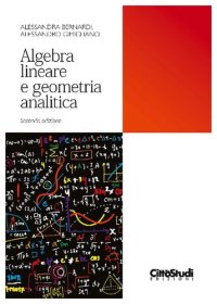 cover of the book Algebra lineare e geometria analitica