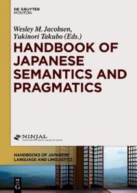 cover of the book Handbook of Japanese Semantics and Pragmatics