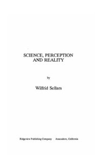 cover of the book Science, Perception and Reality