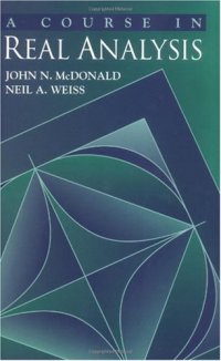 cover of the book A course in real analysis