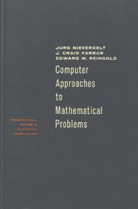 cover of the book Computer approaches to mathematical problems