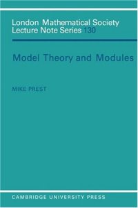 cover of the book Model Theory and Modules