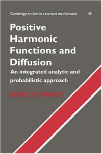 cover of the book Positive Harmonic Functions and Diffusion