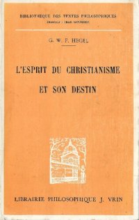 cover of the book L'esprit du Christianisme et son destin