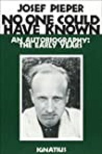 cover of the book No One Could Have Known: An Autobiography: The Early Years, 1904-1945