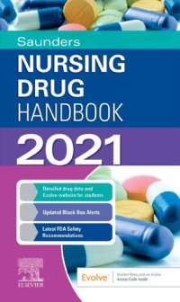 cover of the book Saunders Nursing Drug Handbook 2021