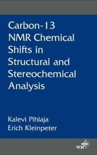 cover of the book Carbon-13 NMR Chemical Shifts in Structural and Stereochemical Analysis