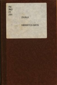 cover of the book Gramatica maya