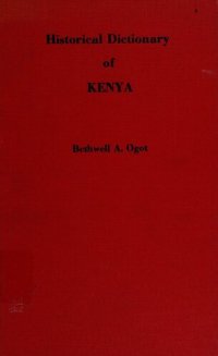 cover of the book Historical Dictionary of Kenya