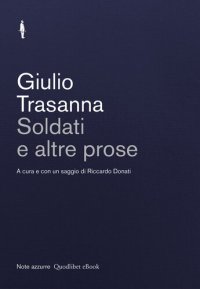 cover of the book Soldati e altre prose