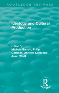 cover of the book Ideology and Cultural Production