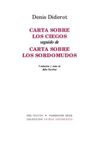 cover of the book Carta sobre los ciegos seguido de Carta sobre los sordomudos