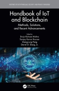 cover of the book Handbook of IoT and Blockchain: Methods, Solutions, and Recent Advancements