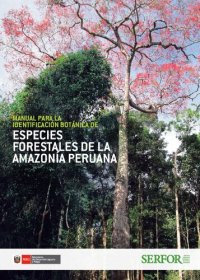 cover of the book Manual para la identificación botánica de especies forestales de la amazonía peruana