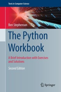 cover of the book The Python Workbook: A Brief Introduction with Exercises and Solutions