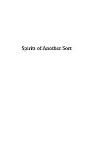 cover of the book Spirits of another sort : the plays of Izumi Kyōka