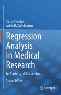 cover of the book Regression Analysis In Medical Research: For Starters And 2nd Levelers