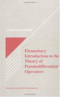 cover of the book Elementary introduction to theory of pseudodifferential operators