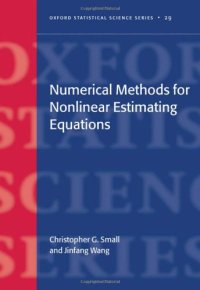 cover of the book Numerical Methods for Nonlinear Estimating Equations