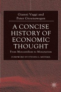 cover of the book A concise history of economic thought