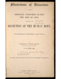 cover of the book Illustrations of dissections